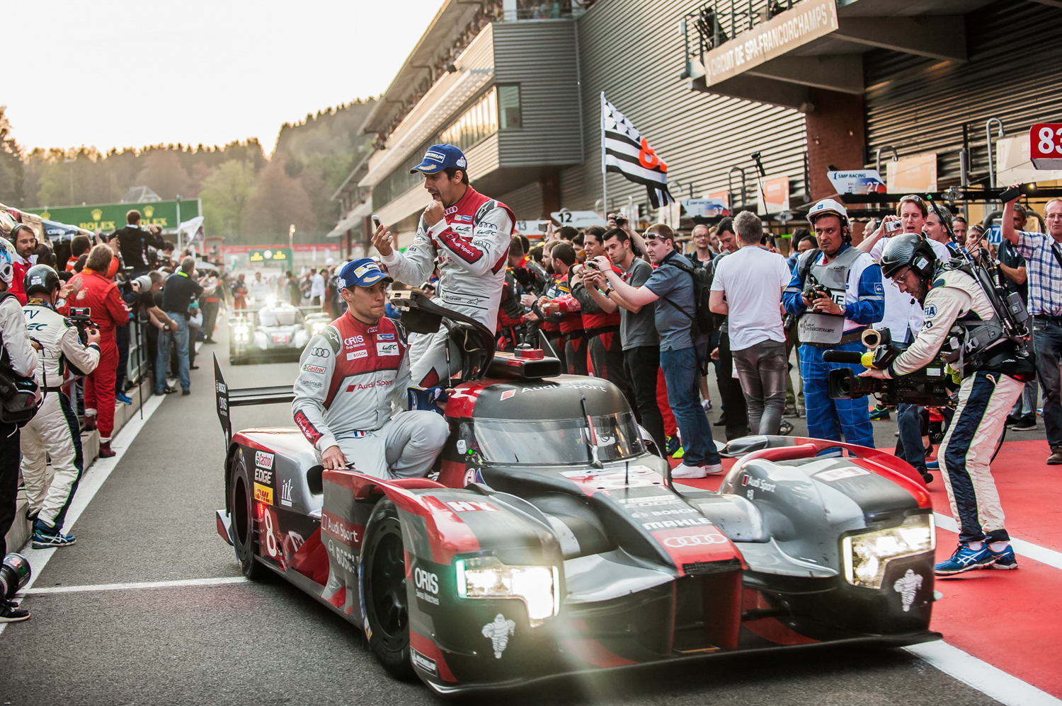 WEC winnaars van de race in Spa-Francorchamps 2016